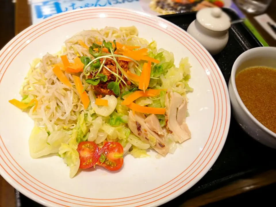 肉みそ野菜つけ麺|ツツカメさん