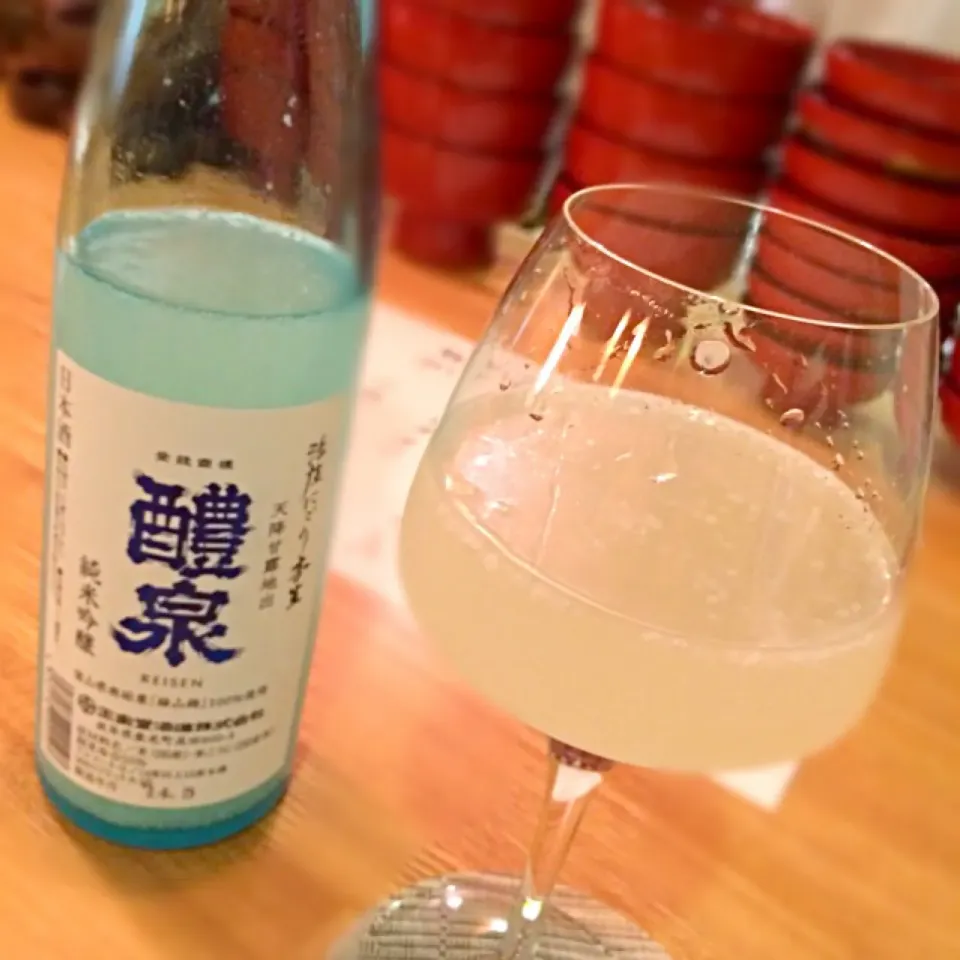 すんごく元気なスパークリング日本酒 醴泉！|shuさん