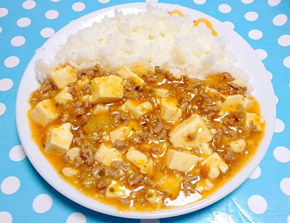 マーボー豆富 (Mabotoufu) on Rice|Liezlさん