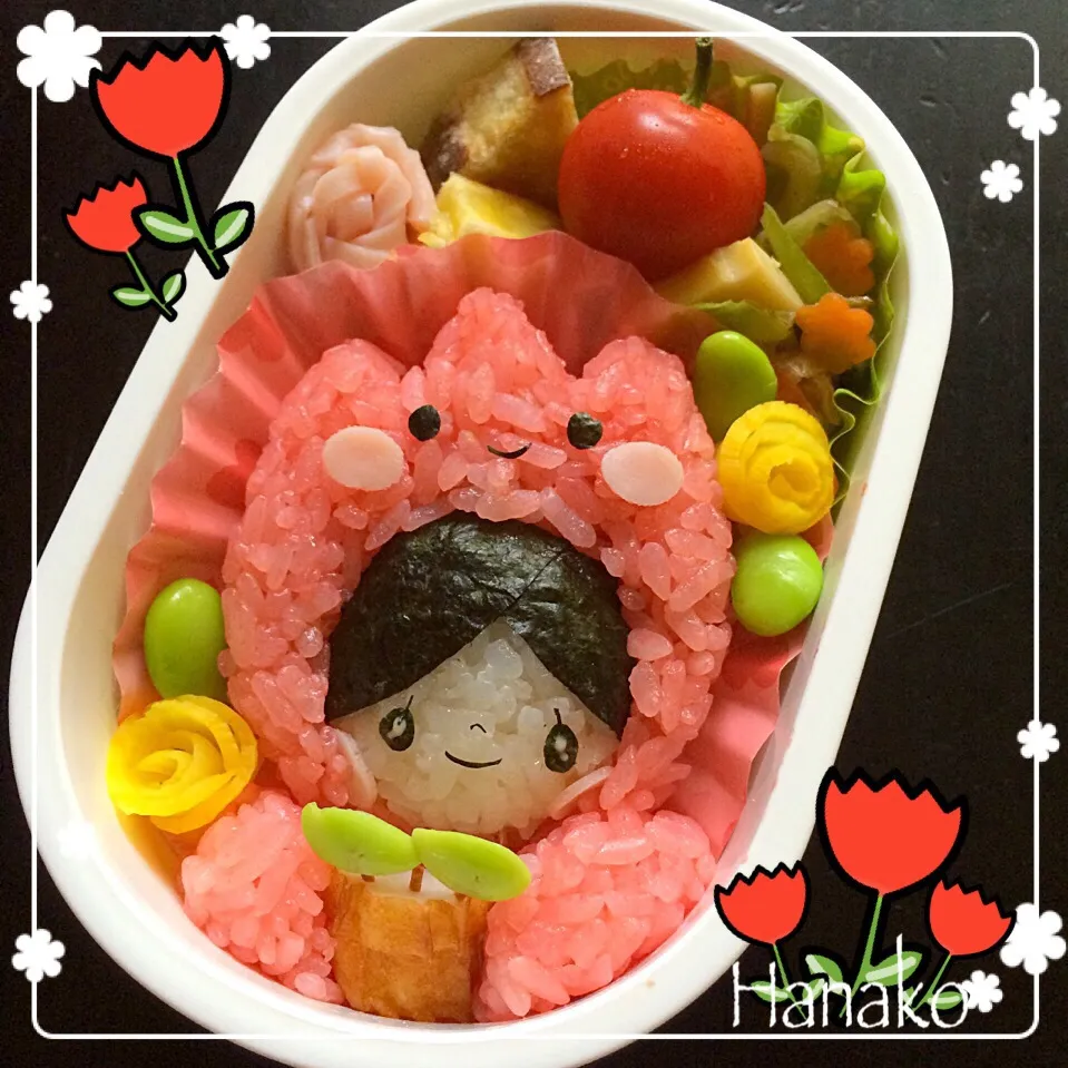 芽が出たよ！チューリップさくちゃん弁当(^o^)♪|hanakoさん