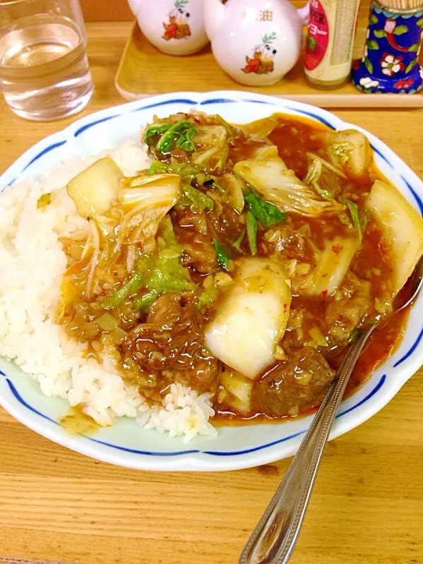 華隆餐館の四川牛肉丼＠横浜 伊勢佐木長者町|Yasuhiro Koikeさん