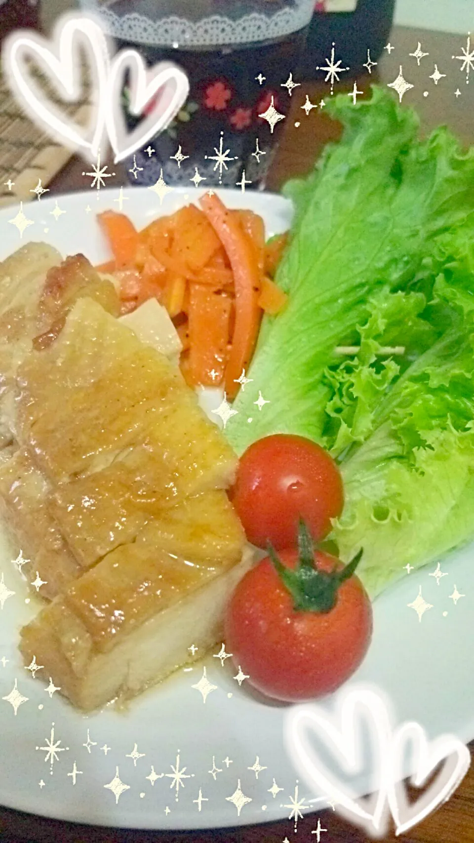 Snapdishの料理写真:胸肉のさっぱり煮～♪|みっつさん