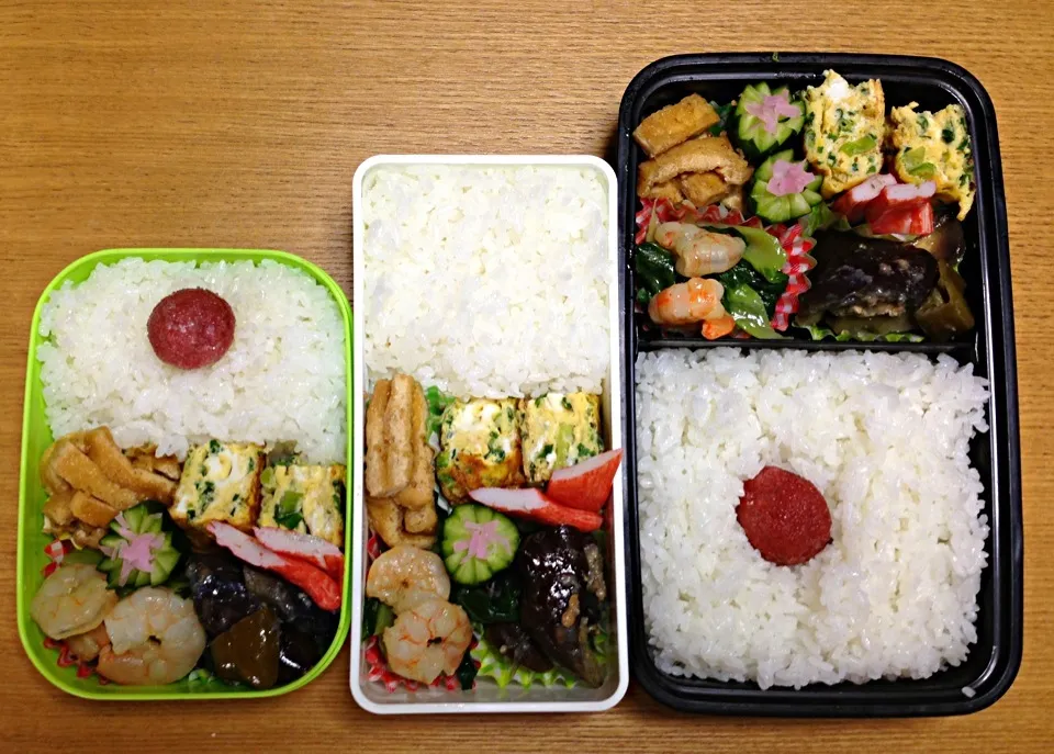 ５月３０日３人弁当|川上千尋さん