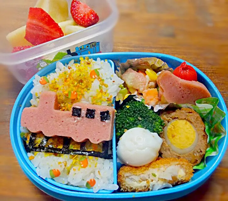 ちびさんの汽車ﾎﾟｯﾎﾟ弁当|ちいぼうさん