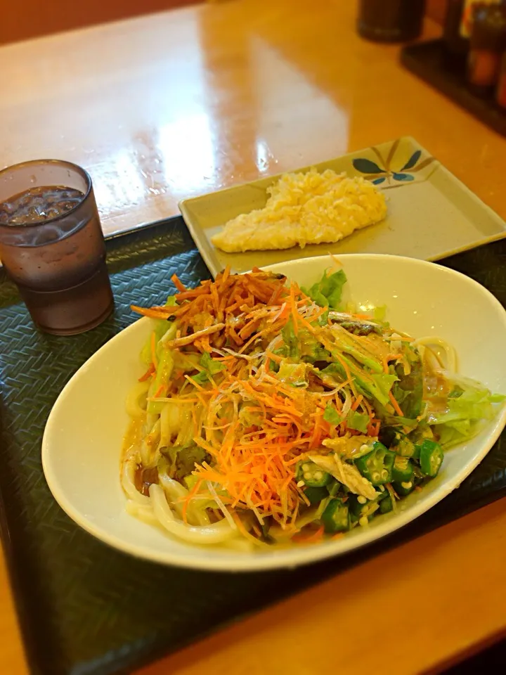 コクうまサラダうどん半日分の野菜|古山さん