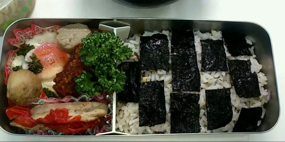 のり弁当|いくみさん