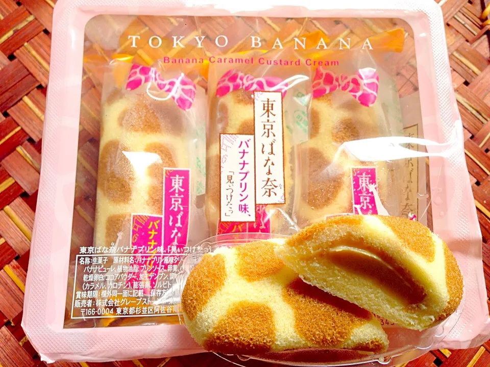 Tokyo Banana🍌Banana pudding taste🍮ﾊﾞﾅﾅﾌﾟﾘﾝ味|🌈Ami🍻さん