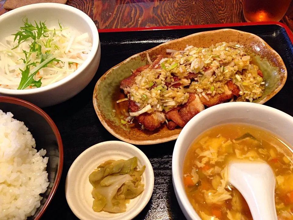 油淋鶏定食♪|ikukoさん