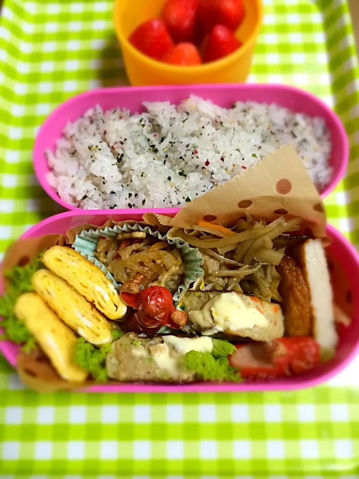 Snapdishの料理写真:JK祈のお弁当5/31|よこたんさん