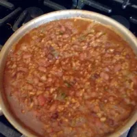 Dad's homemade delicious chili|Emily payneさん