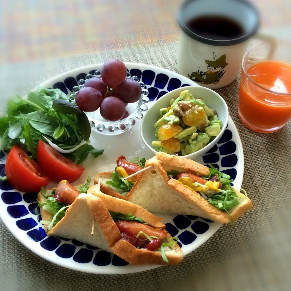 今日の朝ごはん|ぺんぎんさん