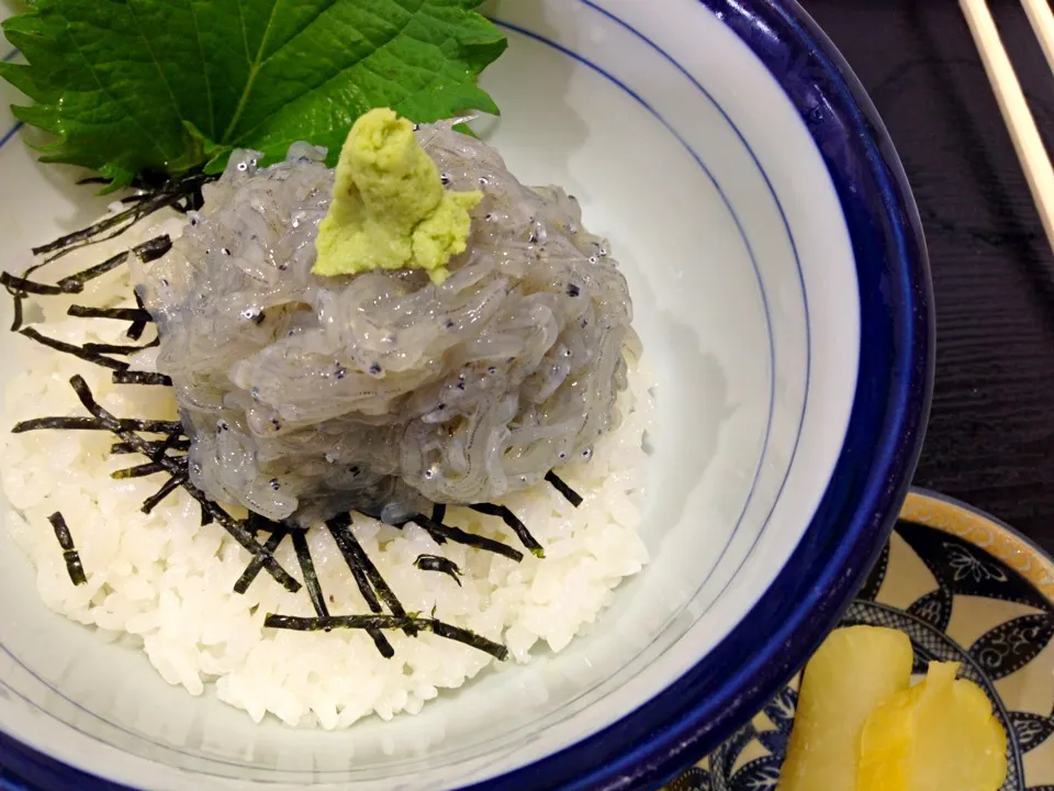 生しらす丼|みきさん