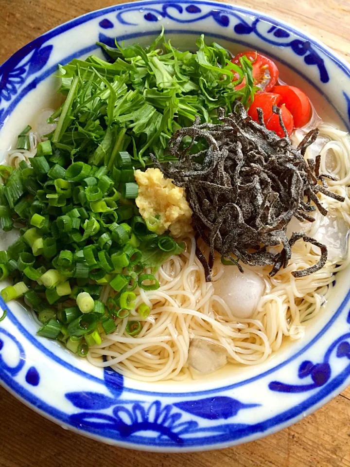 塩昆布と麦茶の素麺‼︎|Yoshinobu Nakagawaさん