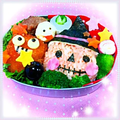 ハロウィーン♡娘ﾁｬﾝお弁当～!!!|なっちん♡さん