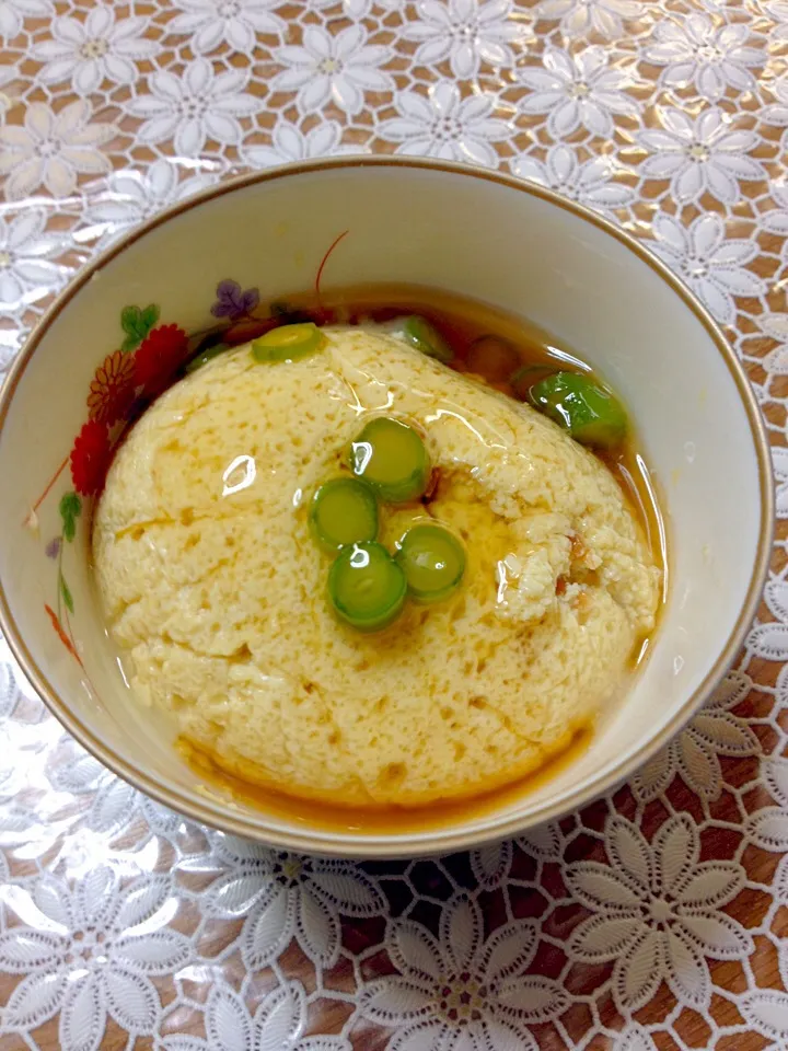 たまごと絹ごし豆腐の蒸しあんかけ〜|カフェアジアンさん