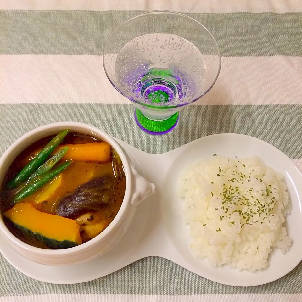 Snapdishの料理写真:野菜たっぷりスープカレー|jarinkoさん