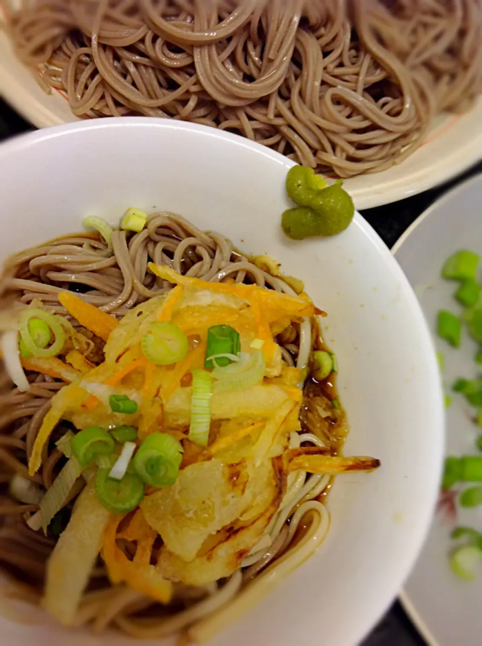 天ぷらうどん+蕎麦|ずきみくさん