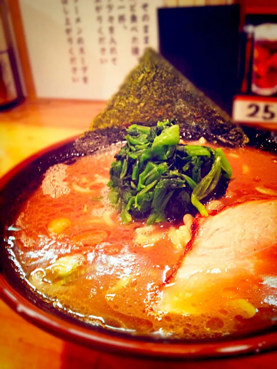 渋谷に出来た家系ラーメンの究極！(((o(*ﾟ▽ﾟ*)o)))これは家系好きなら食べなきゃ損ですお❤️|美朱さん