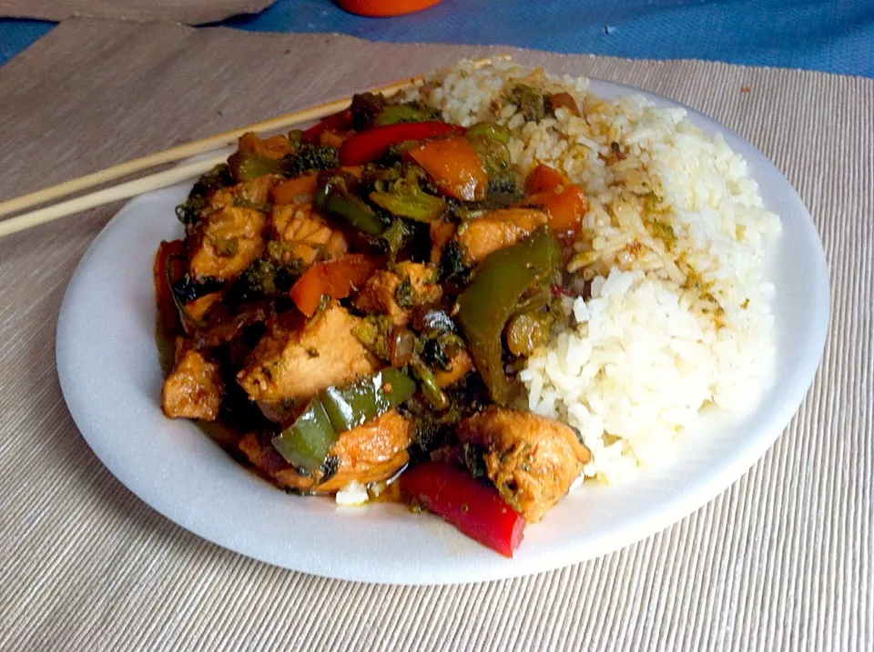 Chicken stir-fry homemade|AliceMillyaさん