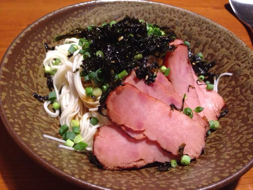 冷やし中華風素麺|こうじさん