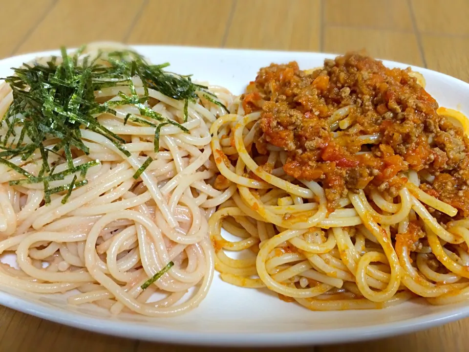 パスタ2種盛り🍝|buhizouさん