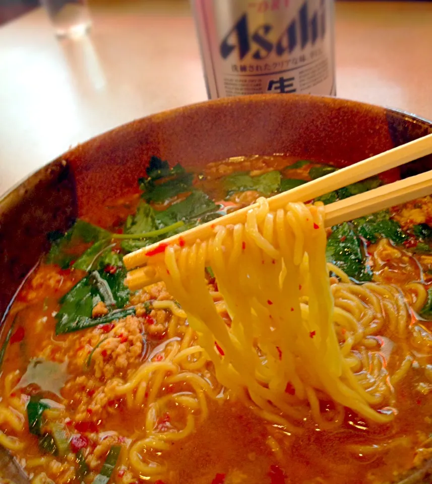 ＠櫻苑「激辛四川ラーメン10倍！」|TETSU♪😋さん