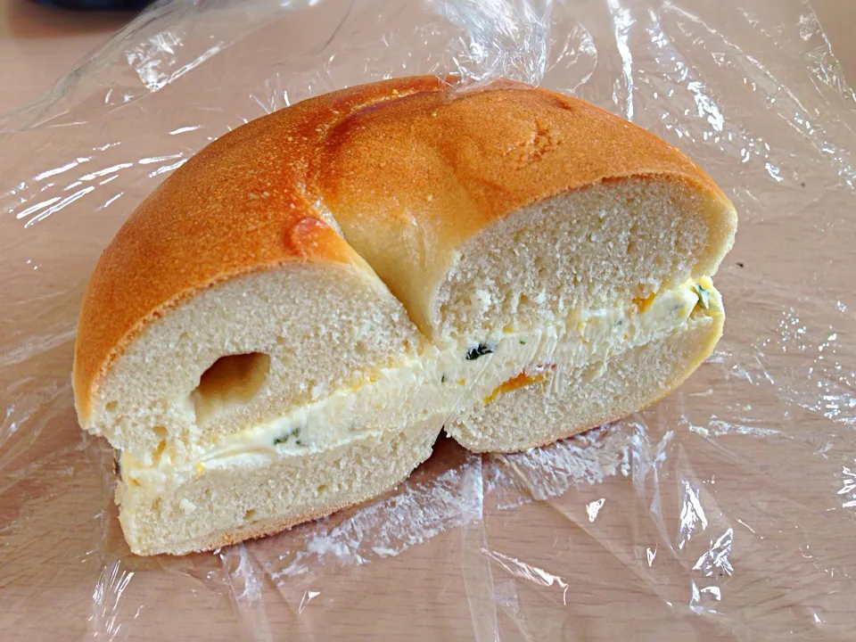 Mango Cream Cheese Bagel|chan mitsuさん