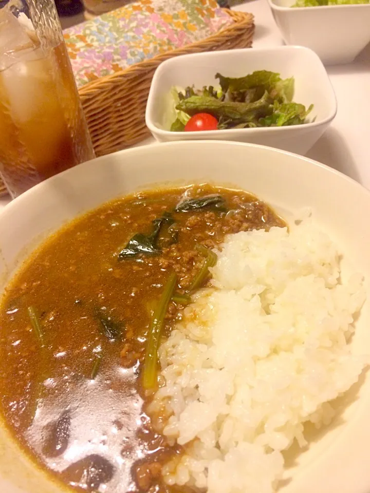 茄子とほうれん草カレー|megu.cafe0201さん