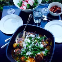 Snapdishの料理写真:Israelische Lammbällchen mit Datteln und Zwiebeln|carlos vollmerさん