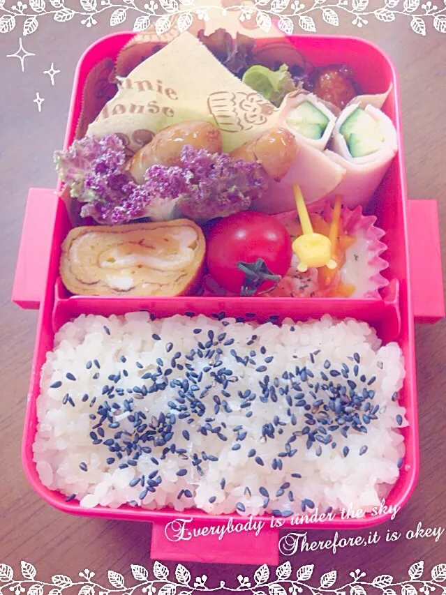 娘のお弁当⭐︎|みきさん