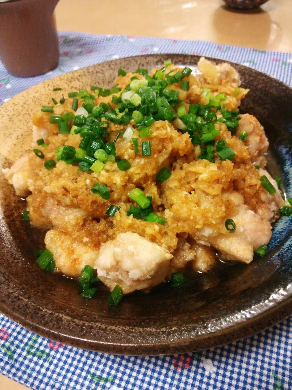 初つくレポ♪くららさんの鶏肉のみぞれ煮❤|yさん