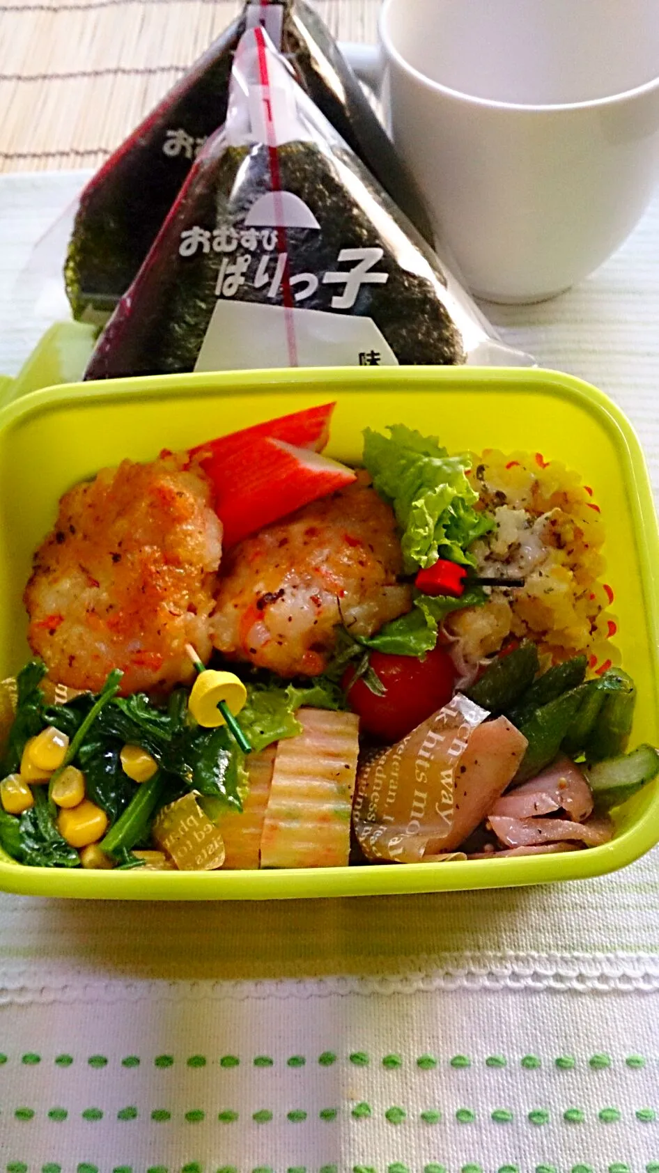 Snapdishの料理写真:【不器用ママのお弁当：息子編】|かおりさん