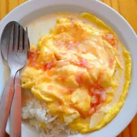 Scrambled egg with rice|rawinanさん