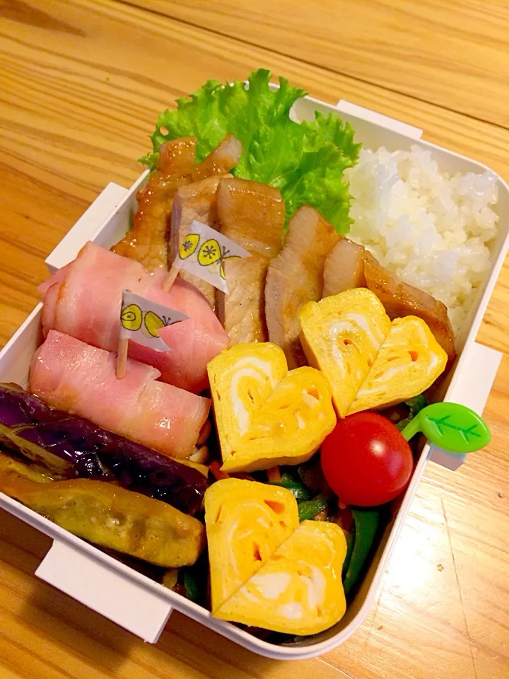 Snapdishの料理写真:6月2日 旦那さん弁当♡|Emam.さん