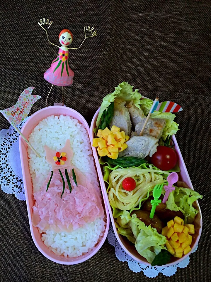 ゆっぴーઈ(◕ั◡◕ั)*ﾟ*♡のお弁当『おーい！！みりーちゃーん弁当😁』|kumiさん