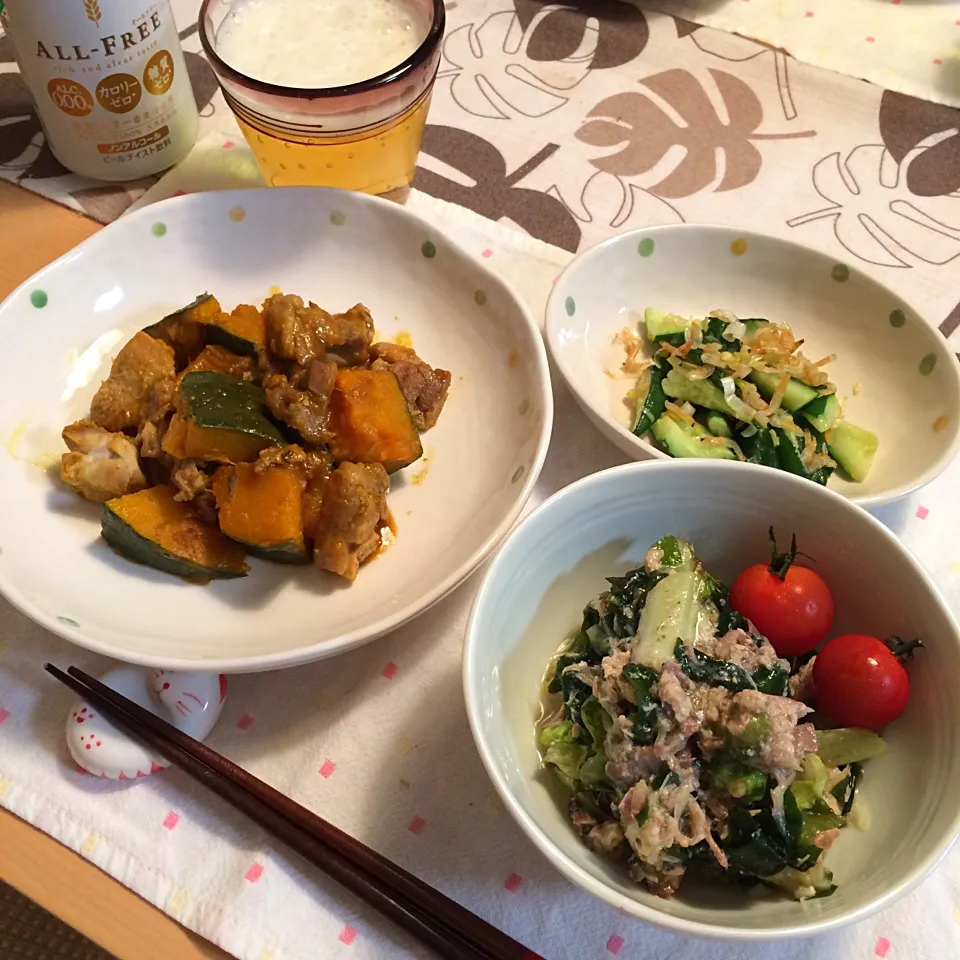 昨日の晩ご飯|こずこずさん