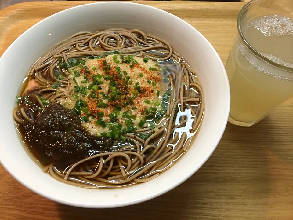 6/2/2014 トロロ＆おぼろ昆布蕎麦…と蕎麦焼酎の蕎麦湯割(^｡^)|Jean Nobyさん