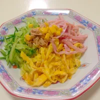 Snapdishの料理写真:料理下手な彼の初めての手料理(T ^ T)✨|みのりさん