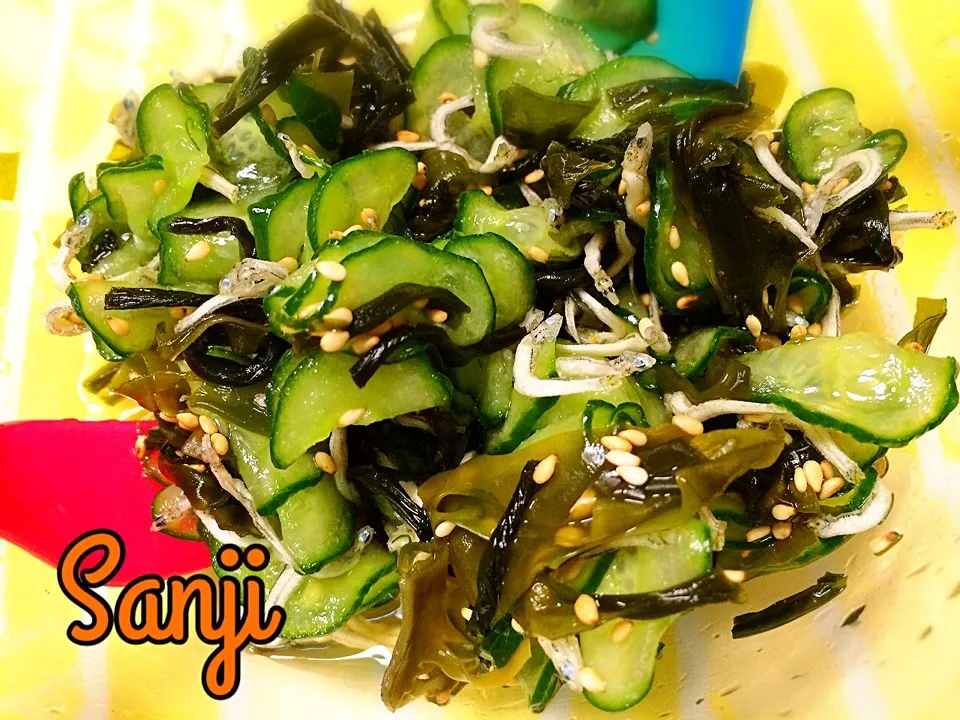 hitomi.kさんの料理 キュウリの酢の物|Sanjiさん