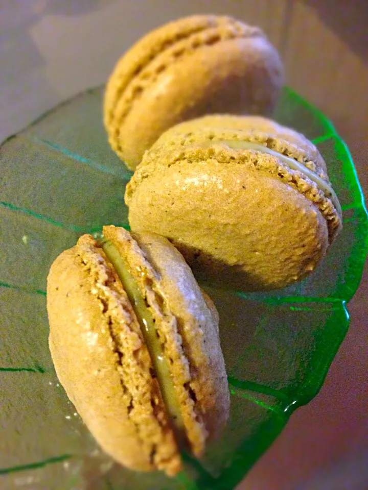 matcha macarons|Amyさん