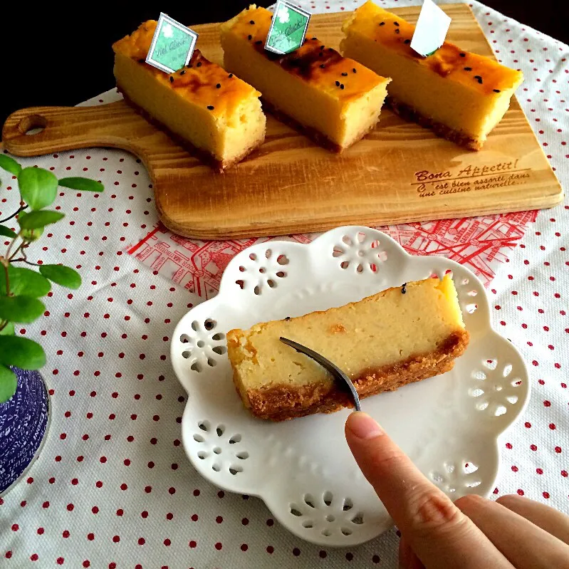 スィートポテトスティックケーキ in じゃがいも|Κ∧И∧さん