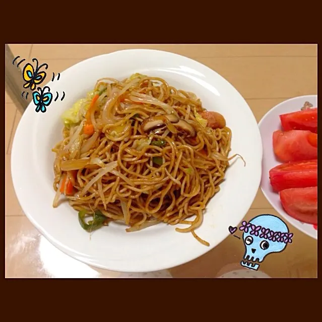 6/2 焼きそば|あやこさん