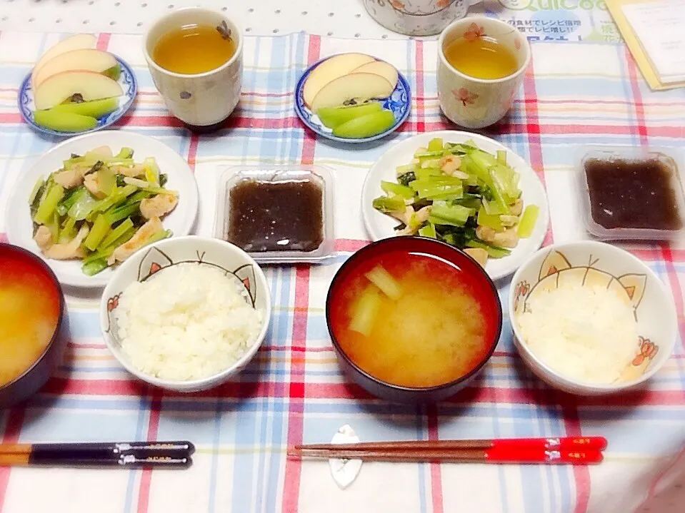 晩ご飯♡꒰*･ω･人･ω･*꒱♡|さとう かおりさん