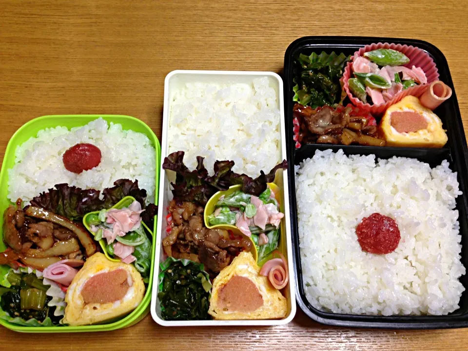 ６月３日３人弁当|川上千尋さん