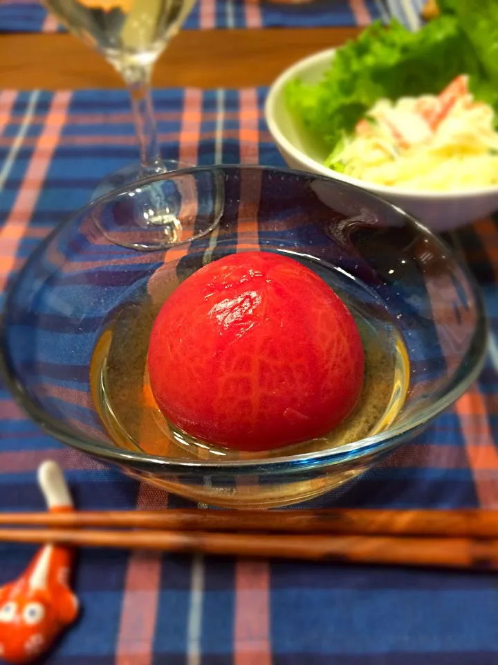 Snapdishの料理写真:冷た〜いトマトの煮浸し🍅|Norikoさん