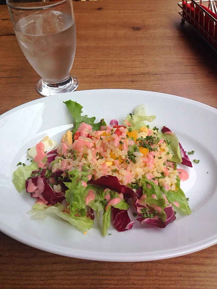 Snapdishの料理写真:Salad et vineger a la fraise|Ai Yamamotoさん