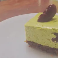 Snapdishの料理写真:matcha greentea cheesecake 😍|Jubjanさん