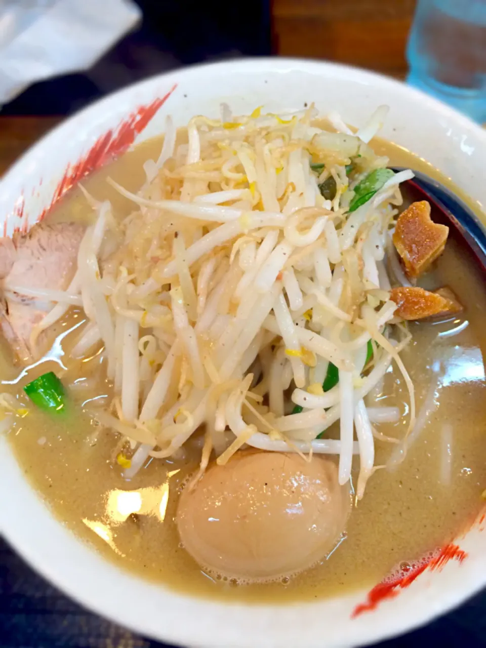 Snapdishの料理写真:味噌ラーメン＋味玉|morimi32さん