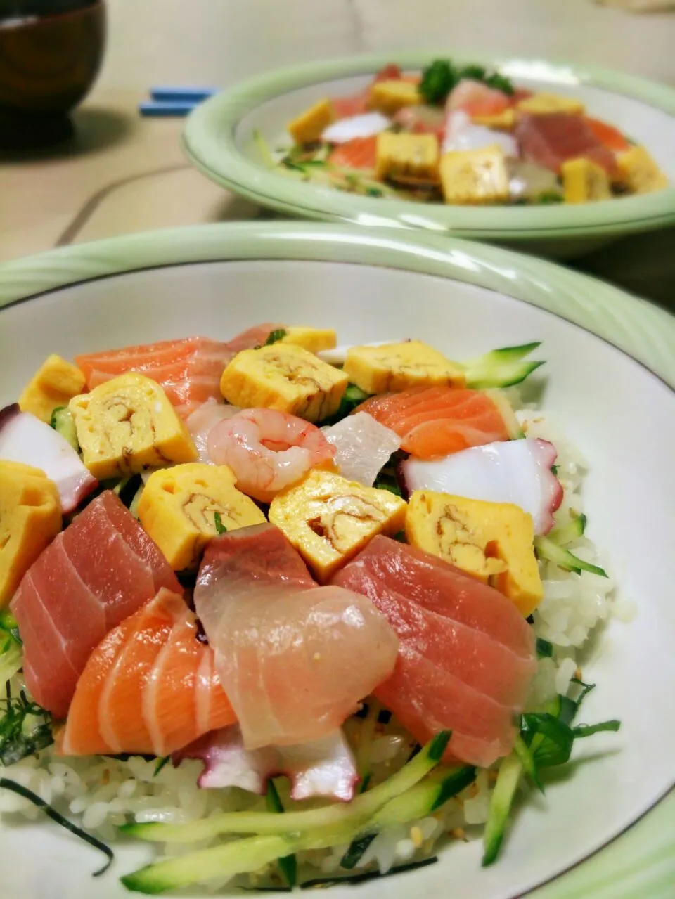 今夜はばら散らし丼😆✨|ちはるさん