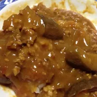 ナスとトマトの挽き肉カレー|ベンジャミンさん